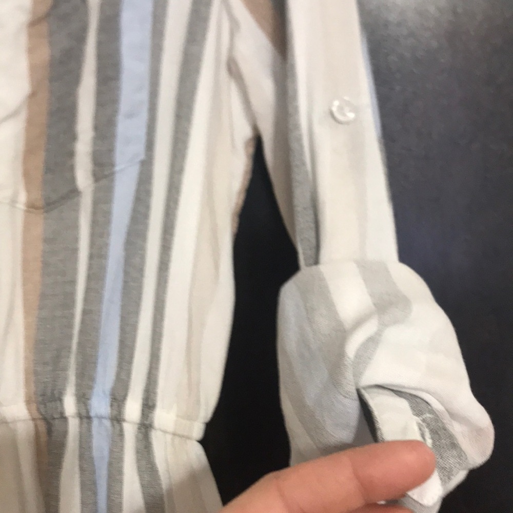 High-Low Button Down Dress - Picture 2 of 6